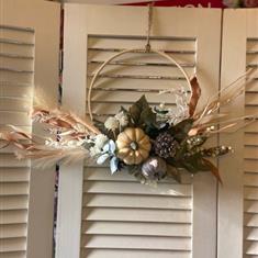 Wooden Natural Wreath 