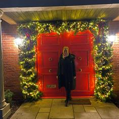 Festive door installations
